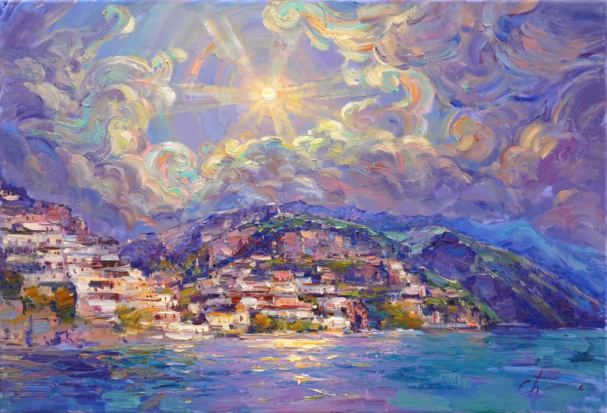 Cold Distance Of The Coast By Serhii Cherniakovskyi, 37 X 26, Artwork For Sale On Artfinder