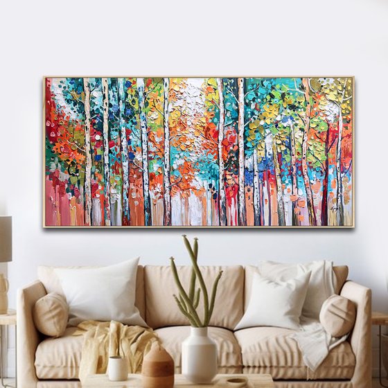 Birches Tapestry