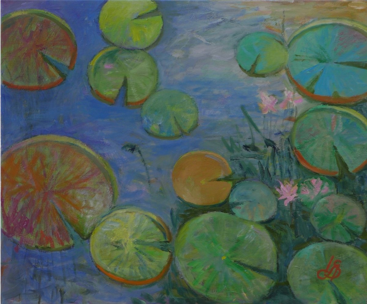 Lilies By Irina Smirnova-Seymour, 26 X 21, Artwork For Sale On Artfinder