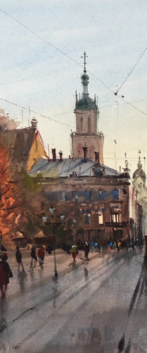 Market Square. Lviv by Andrii Kovalyk