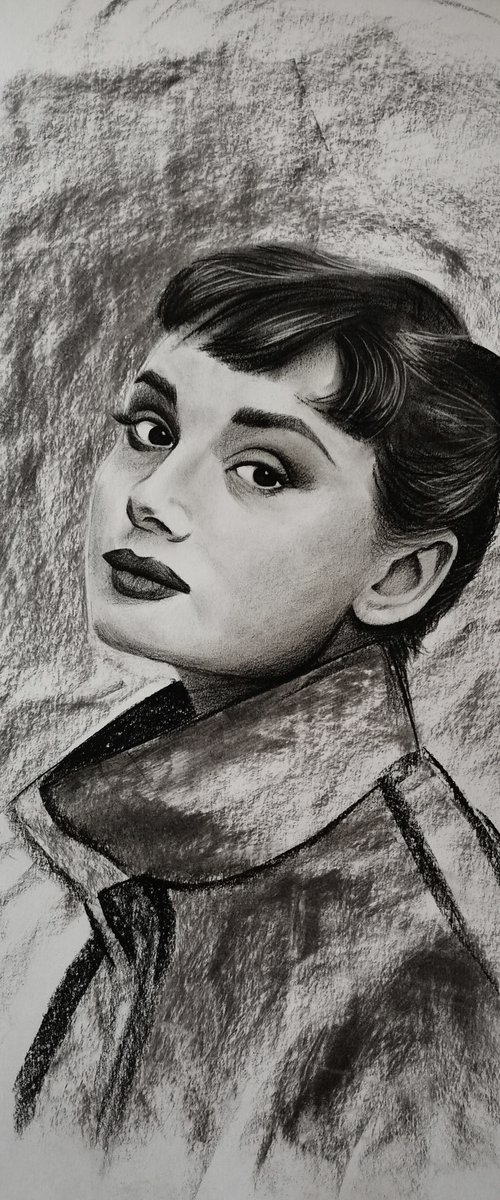 Audrey Hepburn by Mariam Darchiashvili