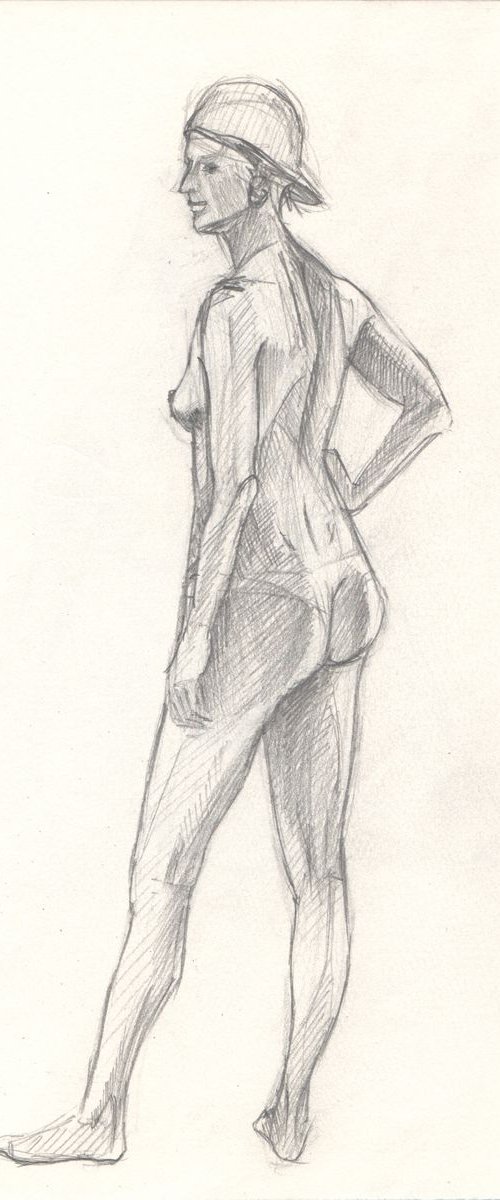 Sketch of Human body. Woman.28 by Mag Verkhovets