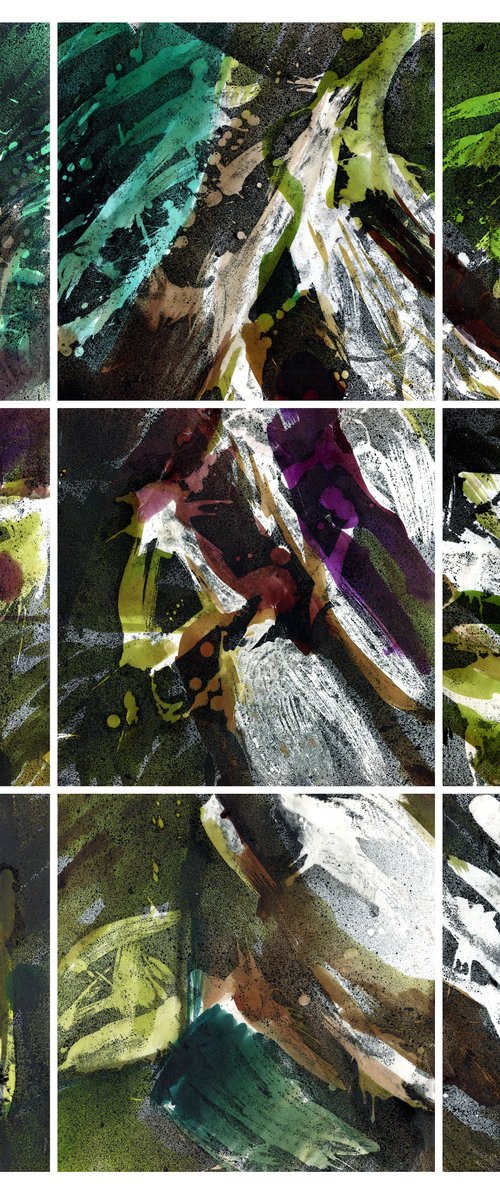 Grey Fosse; Collection x 9 by Elizabeth Anne Fox