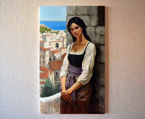The Mediterranean girl V