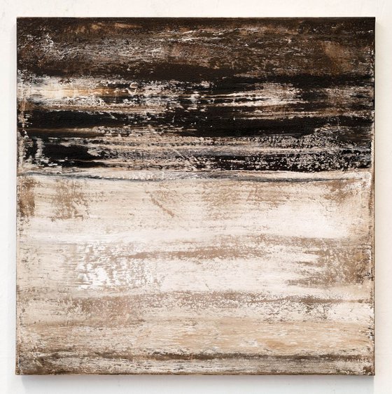 Brown abstract painting GS318