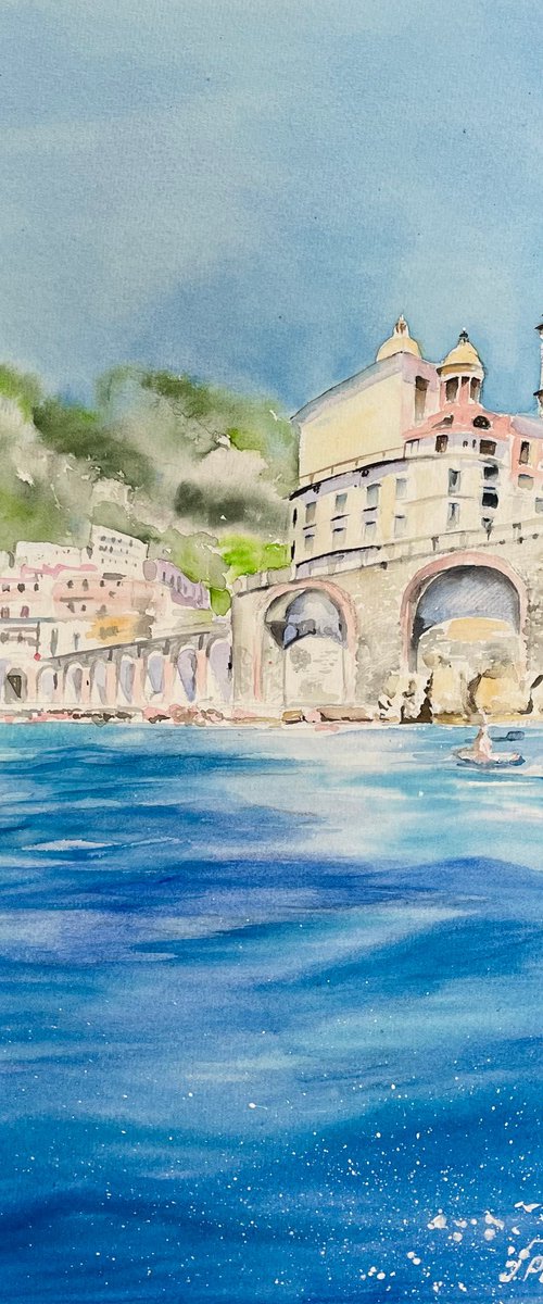 Amalfi Coast by Irina Ponna