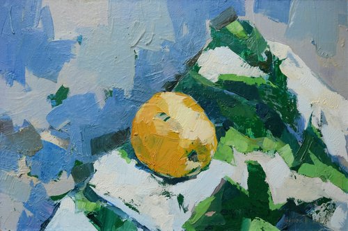no.18 yellow apple by Pavlo Gryniuk