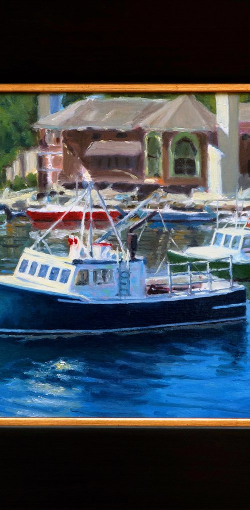 Rockport Fishing Boats by Daniel Fishback