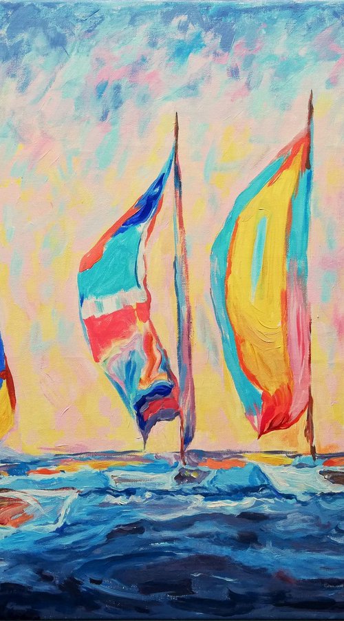 Sailing Joy by Jelena Djokic