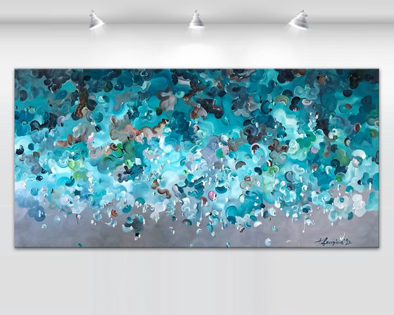 'When reef is alive' - 72x36"