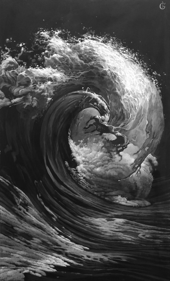 Waves (triptych)