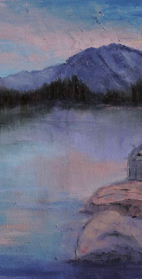 Rocky Mountain Sunset by Linda Mooney