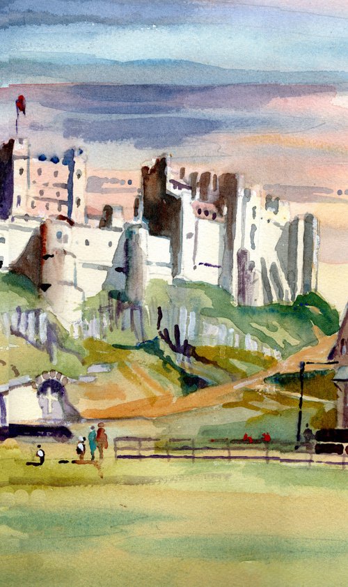 Bamburgh Castle by Peter Day