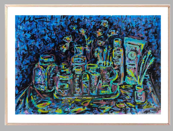 Bath still life