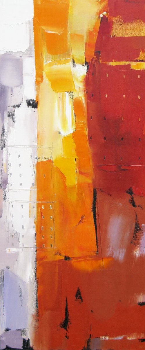 an autumn day is in mountains by Lesya Ros