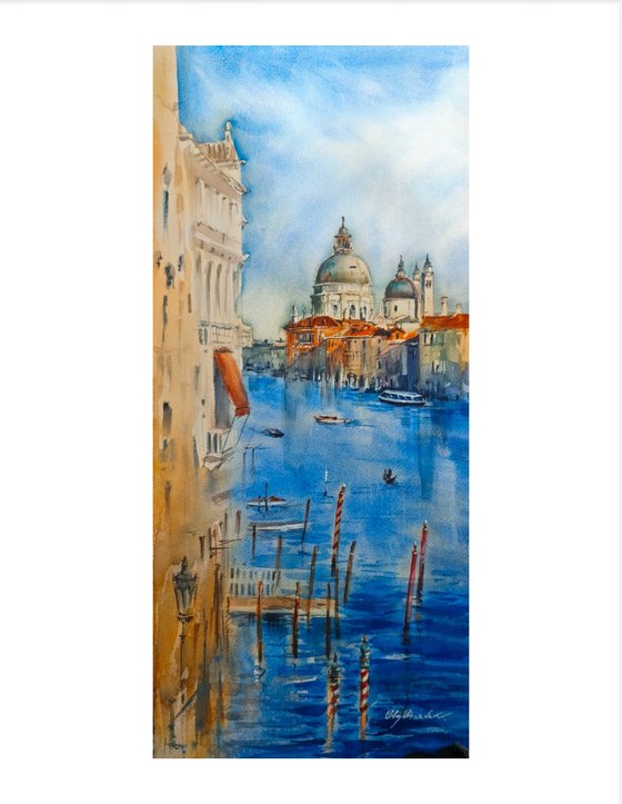 View of Grand Canal Venice