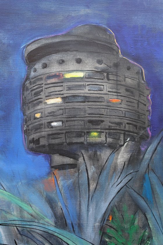 Hotel Salut. Kyiv. Night