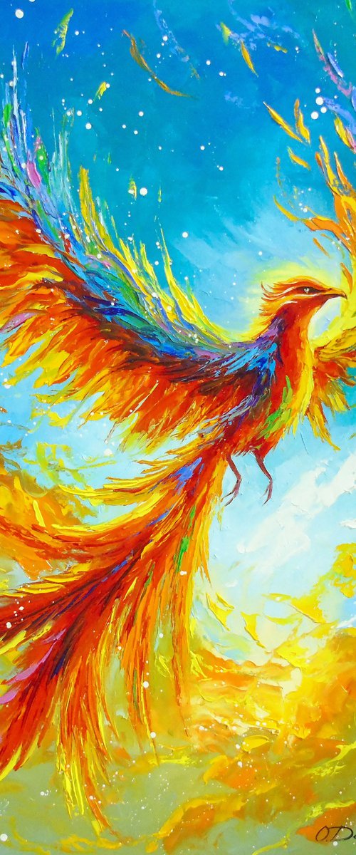 Phoenix. A Moment of Rebirth by Olha Darchuk