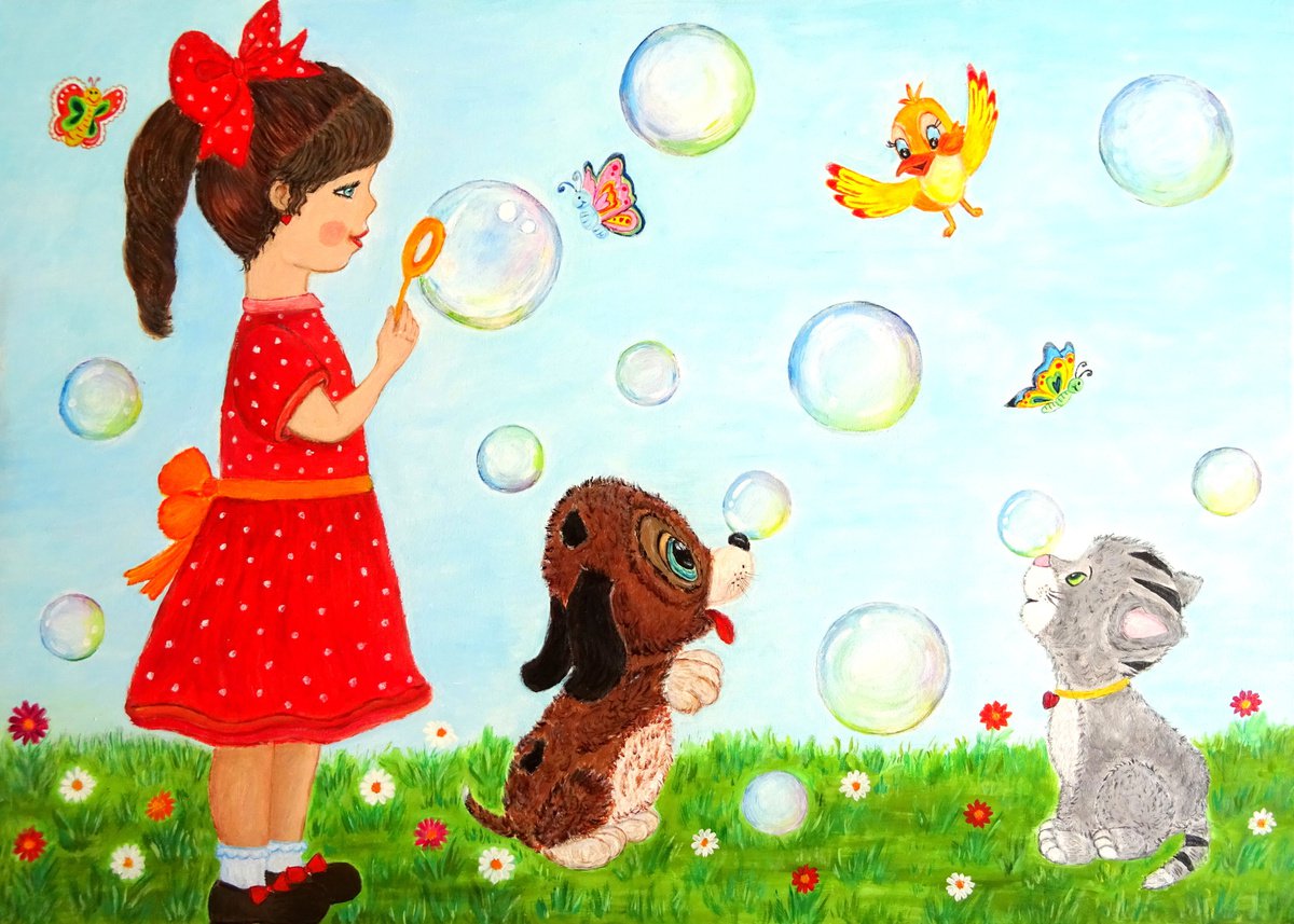 Merry bubbles by Janekova Kristina