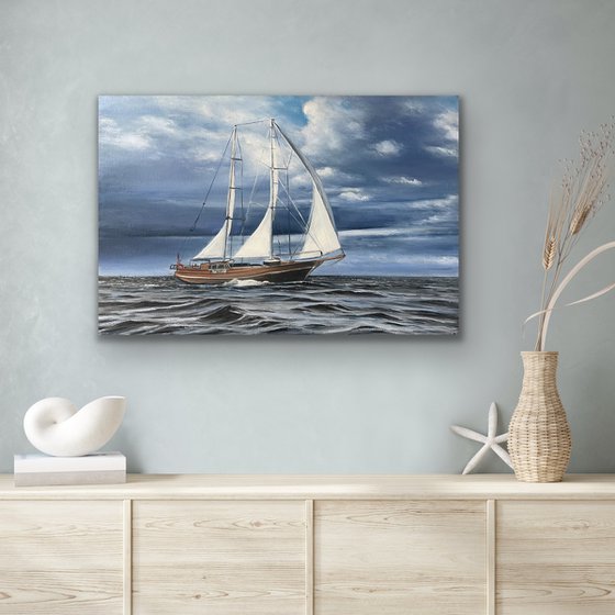 Sailing in winds of freedom