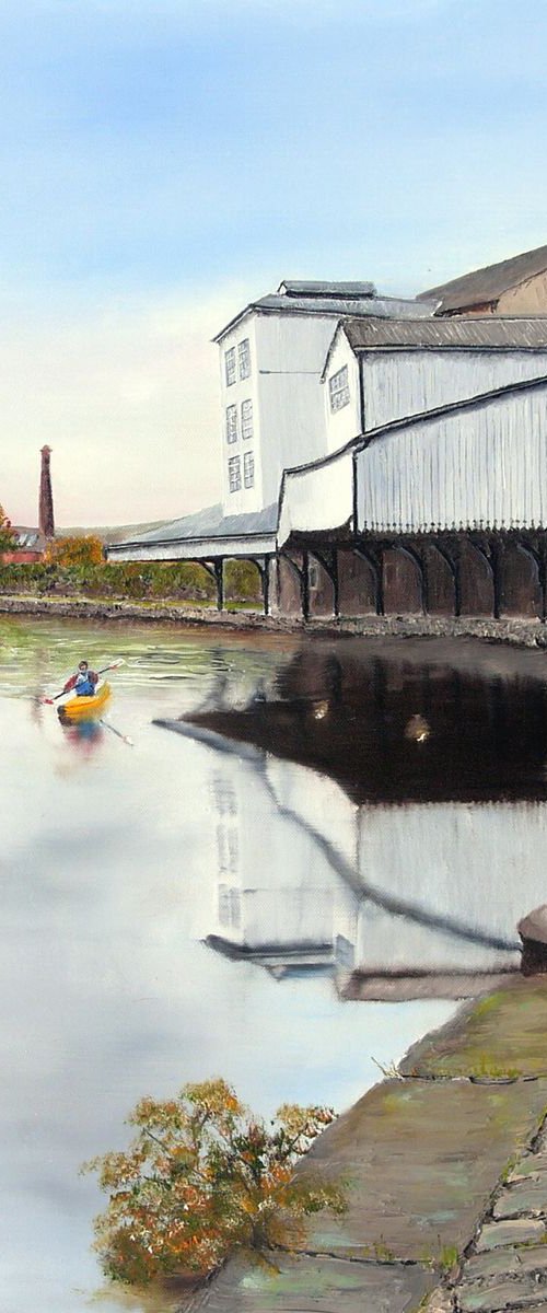 Burnley Wharf by Aileen Barnard