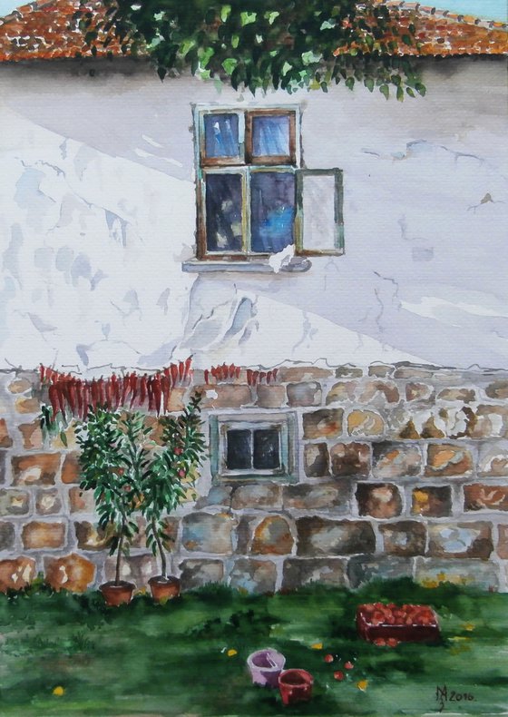 THE WINDOW / 25 x 35 cm