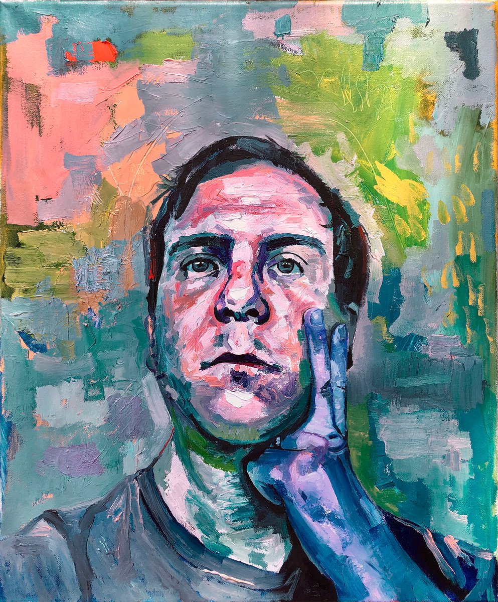 Portrait of the Artist at 38 by Jonathan McAfee