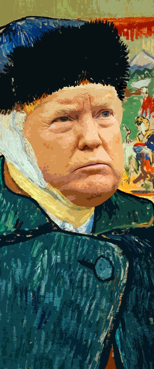 Donald Trump. Vincent van Gogh by BAST