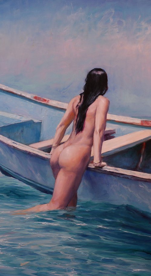 "Bather" by Gennady Vylusk