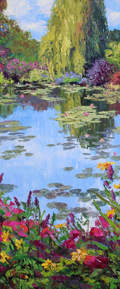 Giverny Gardens by Kristen Olson Stone