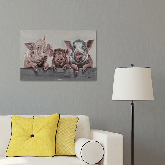 Happy Piggies