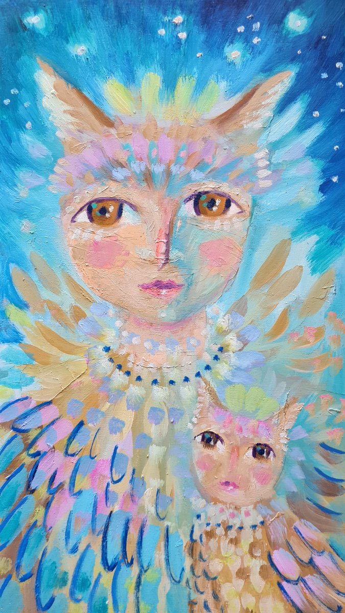 Barn Owl Princess by Simon Tnde