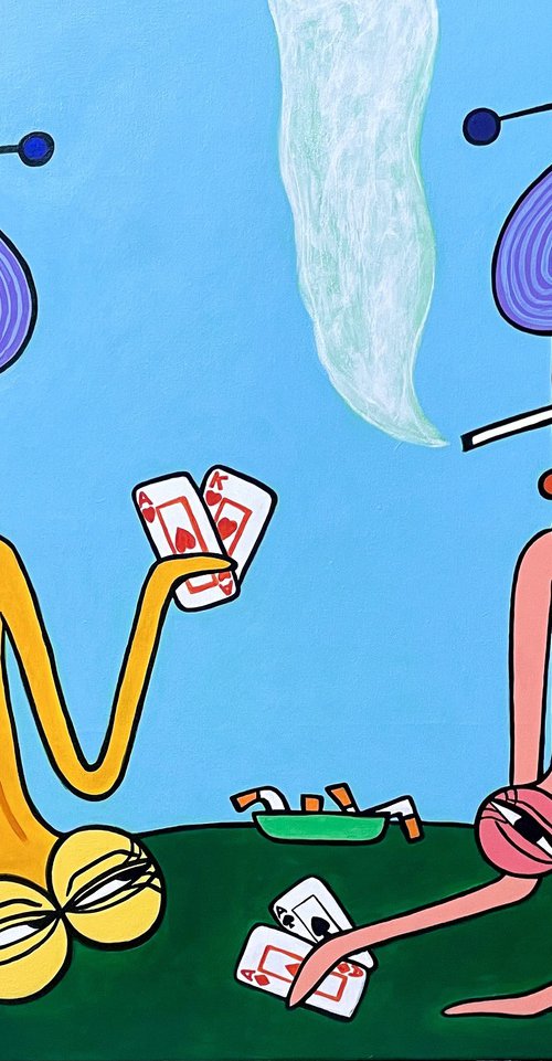 Our tits love poker by Ann Zhuleva