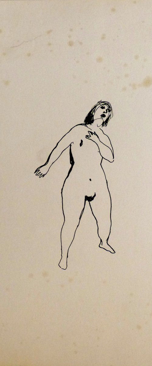 Standing Nude 1999 by Frederic Belaubre