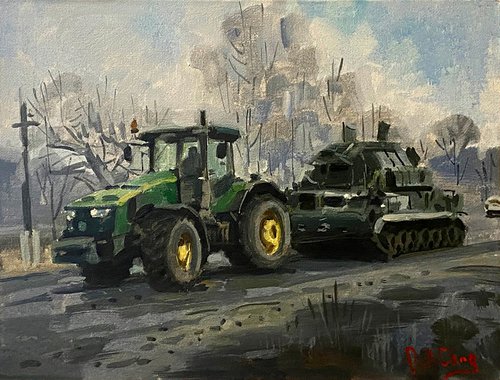 War Damage Scene(Ukraine 2022) #3 by Paul Cheng