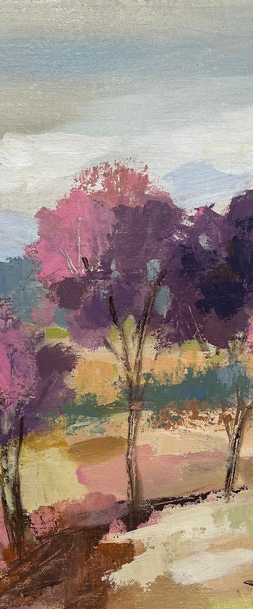 Plum Trees by Silvia  Vassileva