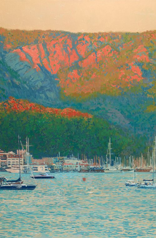 Evening in Marmaris by Simon Kozhin