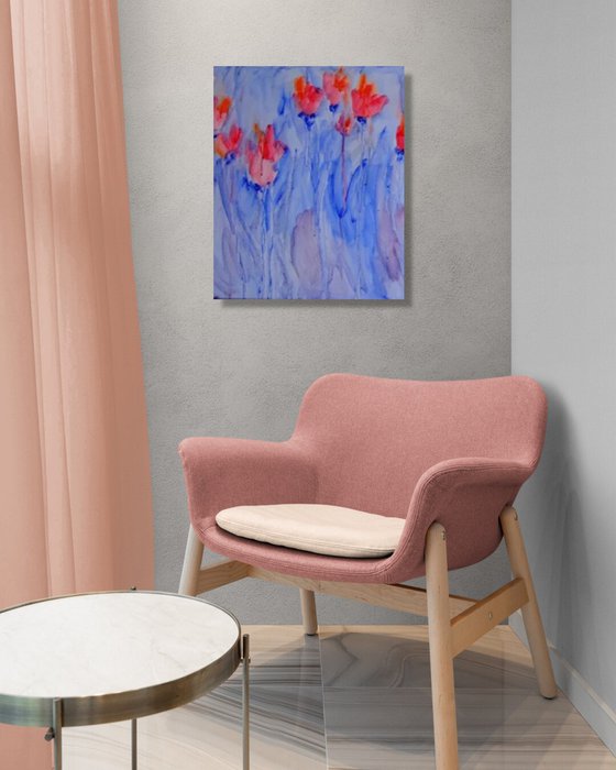 Poppies and Summer Light