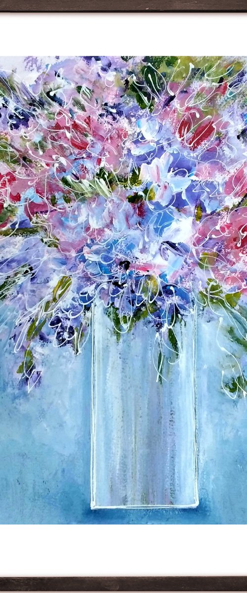 Spring Flowers from the Garden by Jan Rippingham