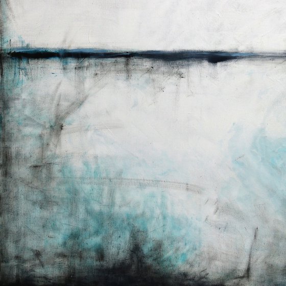 Ink with turquoise I
