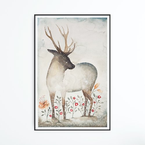 The Deer by Evgenia Smirnova