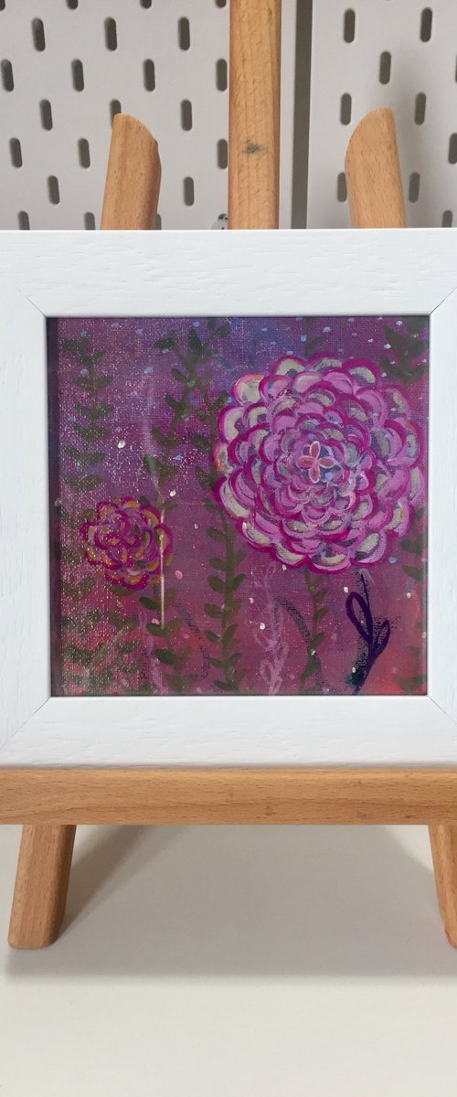 Flower Garden Dots by Eleanore Ditchburn