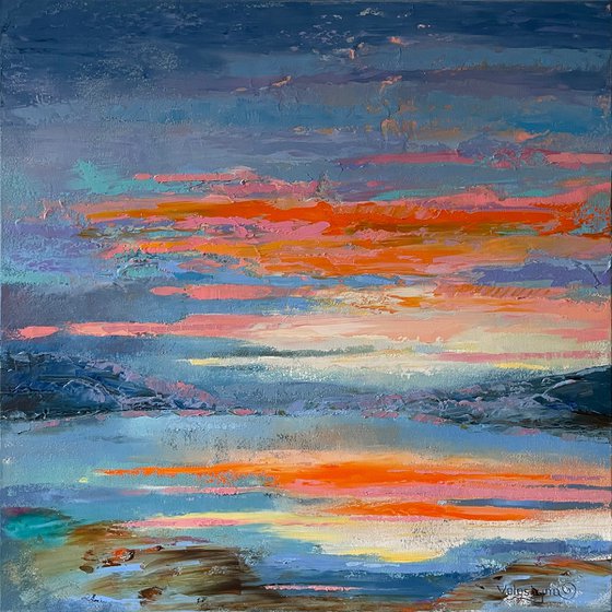 Oil painting "Landscape"