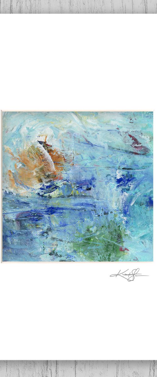Abstract Musings 30 - Mixed Media Painting by Kathy Morton Stanion by Kathy Morton Stanion