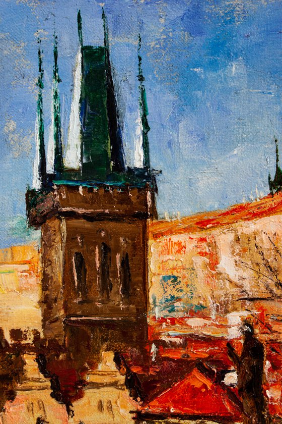 "Prague" Old town, city landscape