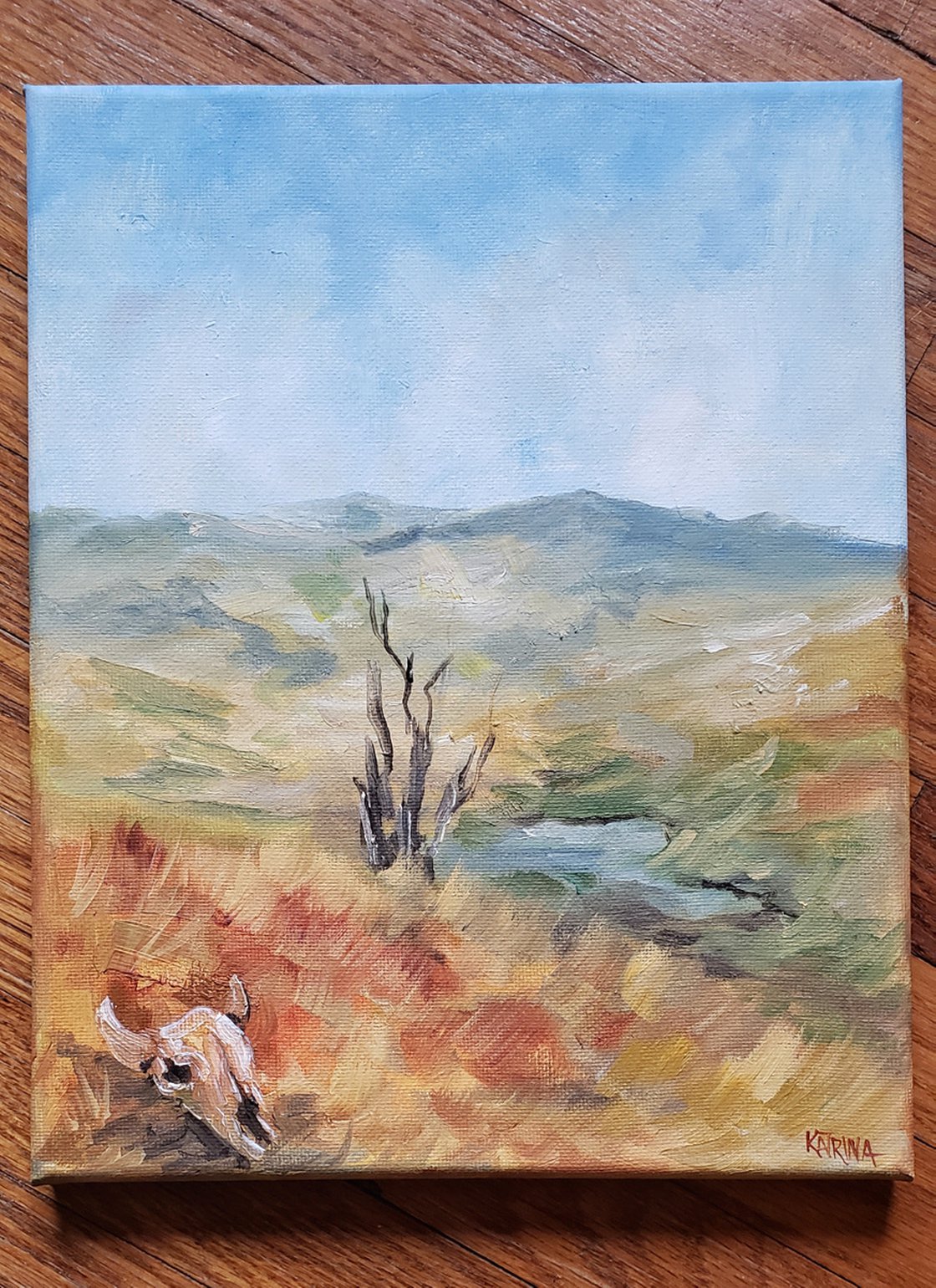 リカルドゴンザレス 原画 WET PAINT Desolate