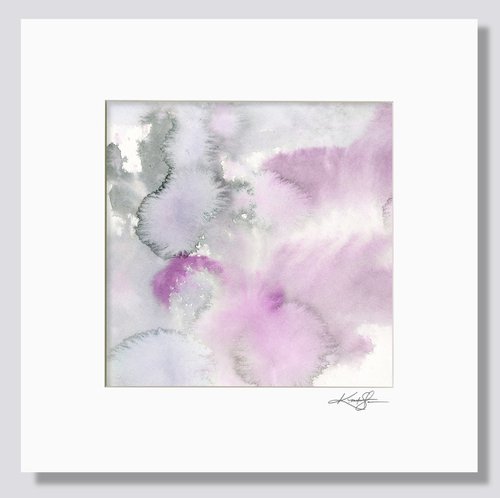 Quiescence 8 - Serene Abstract Painting by Kathy Morton Stanion by Kathy Morton Stanion