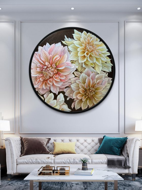 Dahlias Cafe au Light