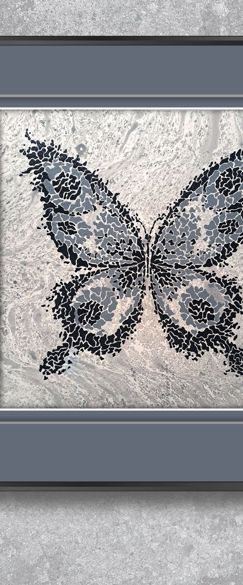 Butterfly «Night Wind» by Mariia Raskin