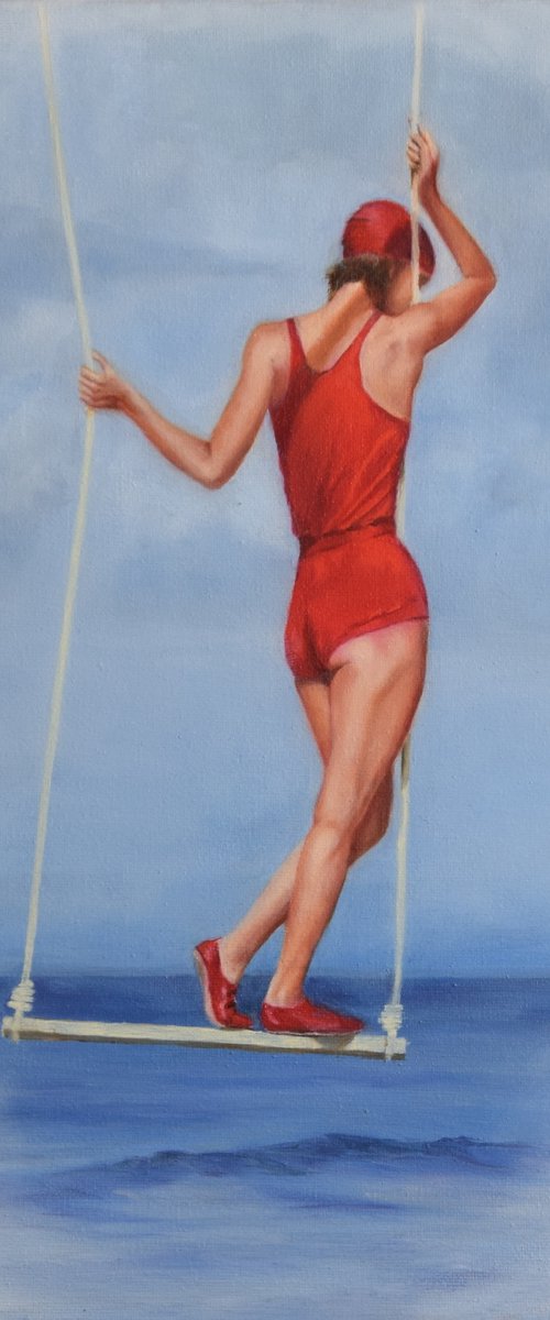 Retro girl by Silvia Habán